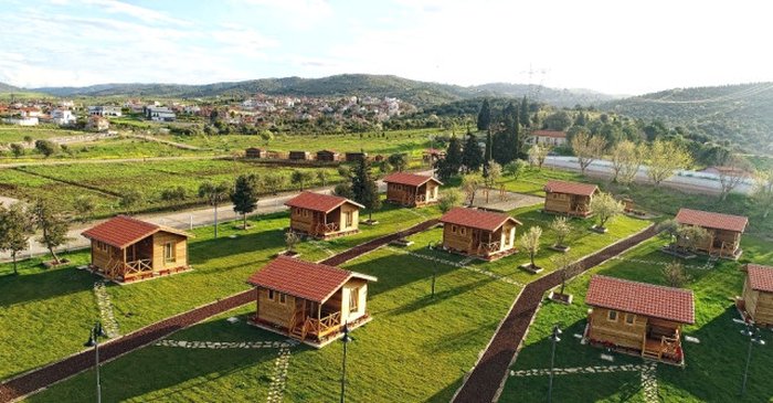 Eko turizm alanı, doğayla baş başa vakit geçirme imkanı sunuyor