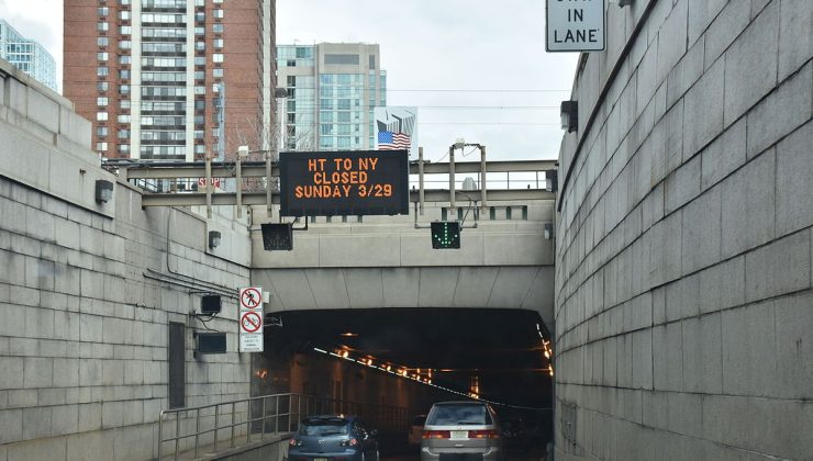 New York Holland Tüneli tüpüne ‘Sandy’ bakımı, 5 Ağustos’a kadar kapalı