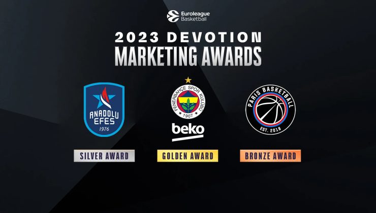 EuroLeague Devotion Pazarlama Ödüllerinde Altın Ödül Fenerbahçe Beko, Gümüş Ödül Anadolu Efes’in