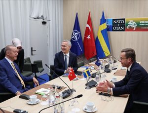 Erdoğan, Stoltenberg ve Kristersson’la görüştü