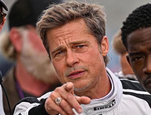 Brad Pitt Silverstone pistinde direksiyona geçti