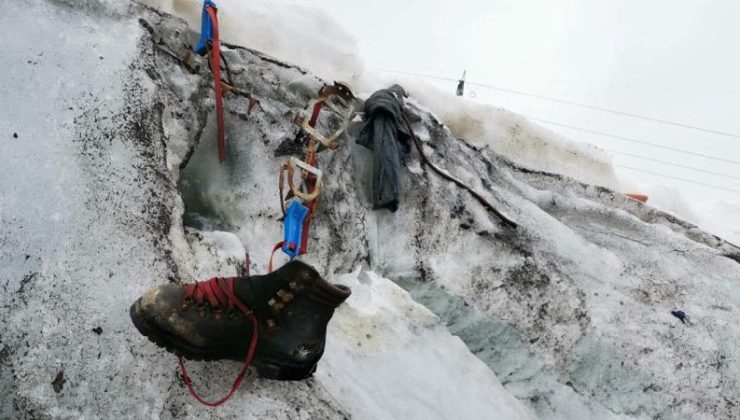Eriyen buzul, 1980’lerden beri kayıp olan dağcının cesedini ortaya çıkardı