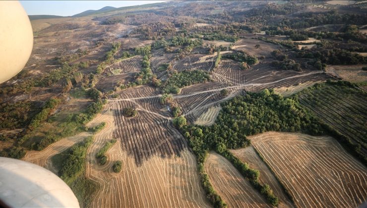 Çanakkale yangını 52 saat sonra kontrol altına alındı