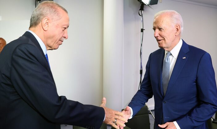 Erdoğan, ABD Başkanı Biden’le buluştu