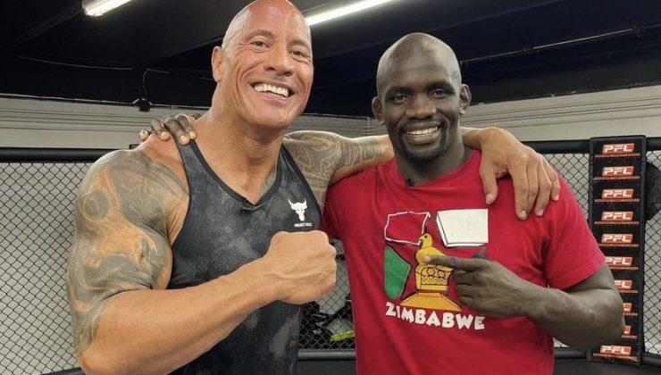 Dwayne Johnson’dan UFC dövüşçüsü Themba Gorimbo’ya yardım eli