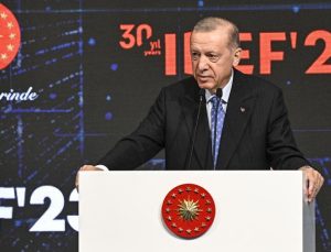 Cumhurbaşkanı Erdoğan: IDEF sektöre damgasını vurmayı yine başardı