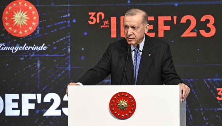 Cumhurbaşkanı Erdoğan: IDEF sektöre damgasını vurmayı yine başardı