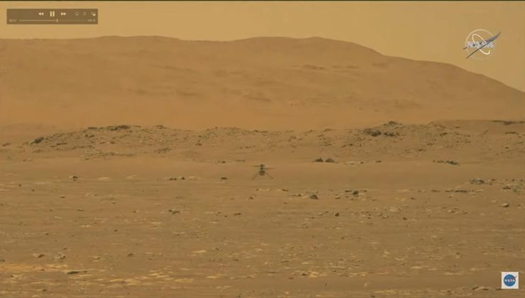 Mars’ta bulunan Ingenuity helikopteri 63 gün sonra NASA’yla iletişime geçti