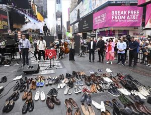 New York’un Times Meydanı’nda 15 Temmuz anma programı düzenlendi
