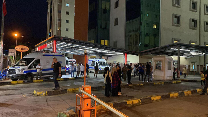 Rize Devlet Hastanesi Acil Servisi’nde silahlı saldırı: 5 yaralı