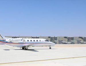 KKTC’deki yeni Ercan Havalimanı’nda ilk test uçuşu yapıldı