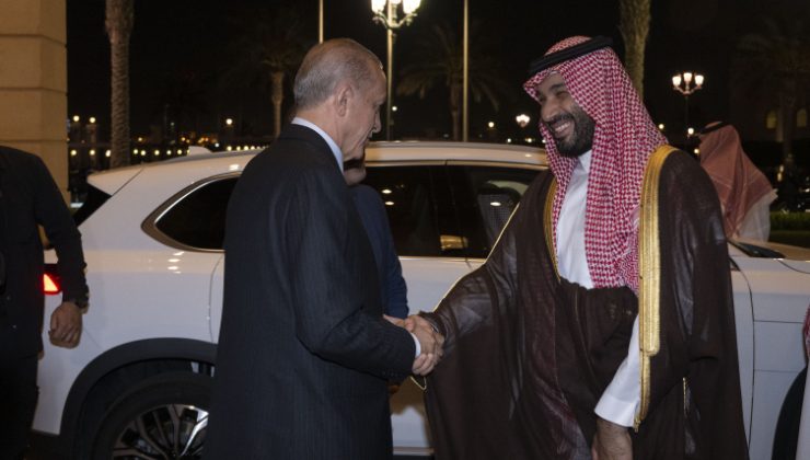 Prens Selman, Cumhurbaşkanı Erdoğan’ı Togg ile oteline bıraktı