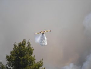 Yunanistan’da yangın söndürme uçağı düştü, 2 kişi öldü