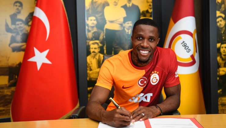 Galatasaray, Wilfried Zaha ile 3 yıllık sözleşme imzaladı