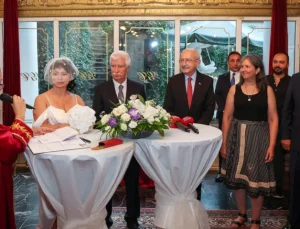Faruk Bildirici ile Semra Topçu evlendi: Kılıçdaroğlu şahit oldu