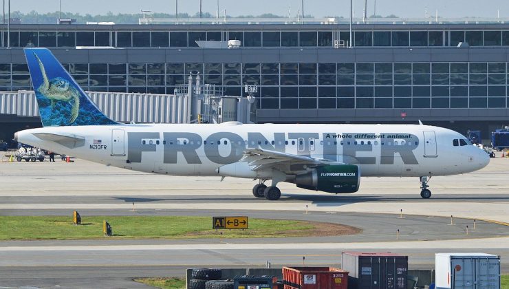 Frontier Airlines check-in ve bagaj teslim süresini kısalttı