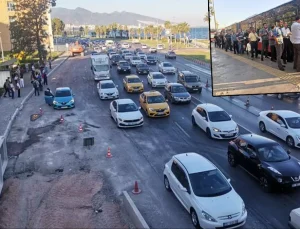 İzmir’de trafik durma noktasına geldi!