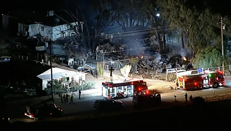 California’da yangını söndüren 2 helikopter çarpıştı: 3 ölü