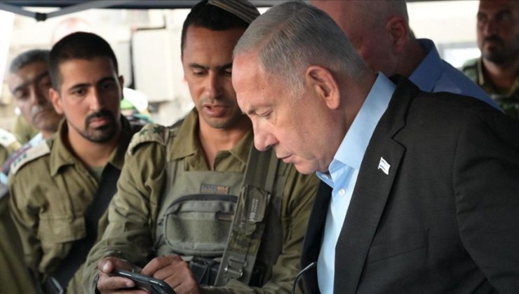 Netanyahu, işgal altındaki Gazze’nin kuzeyinde askerlerle görüştü