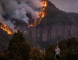 İspanya’nın Kanarya Adaları’nda yangınlar nedeniyle 26 bin kişi tahliye edildi