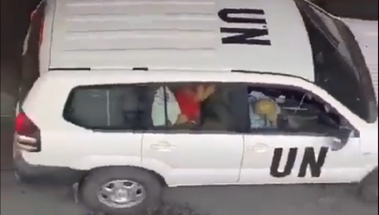 BM resmi aracının içinde ilişkiye giren çiftin videosu şok etti