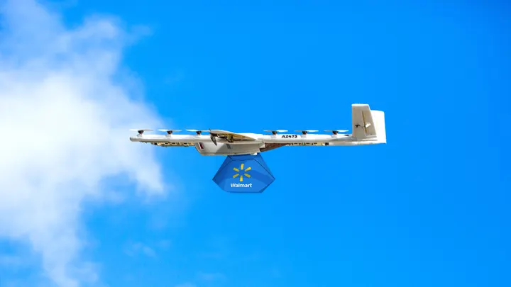 Walmart drone teslimatının kapsamını genişletiyor, hedef 60 bin eve ulaşmak