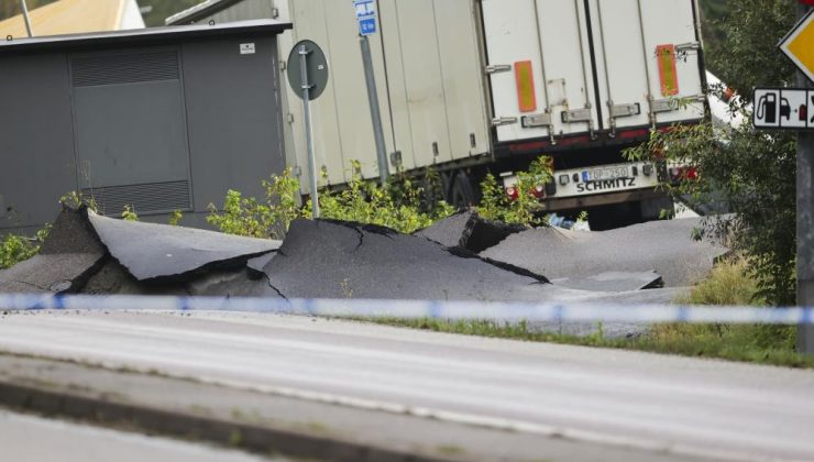 İsveç’te otoyol çöktü: 3 yaralı