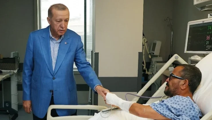 Erdoğan, Sabancı çiftini ziyaret etti