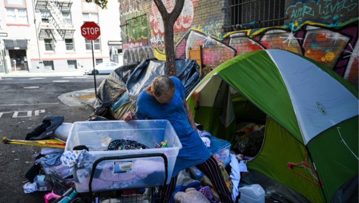 ABD’nin San Francisco kentinde evsizlerin oranı artıyor