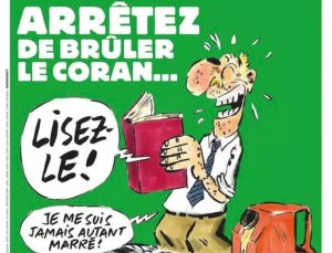 Charlie Hebdo’dan alçak kapak: Kur’an-ı Kerim’i hedef aldılar