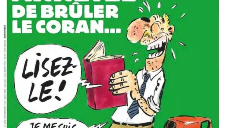 Charlie Hebdo’dan alçak kapak: Kur’an-ı Kerim’i hedef aldılar