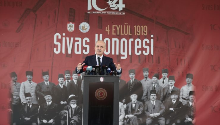 TBMM Başkanı Kurtulmuş, Sivas Kongresi’nin temsili canlandırılmasını izledi