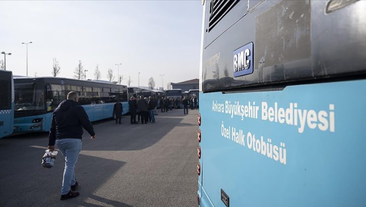 Ankara’daki özel halk otobüsçüleri kazan kaldırdı