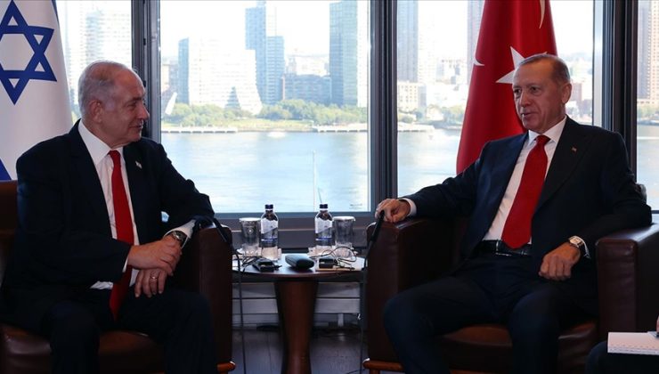 Cumhurbaşkanı Erdoğan, İsrail Başbakanı Netanyahu’yu kabul etti