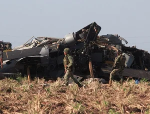 Kenya’da askeri helikopterin, Somali sınırı yakınlarında düşmesi sonucu 8 asker öldü