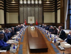 Cumhurbaşkanı Erdoğan, ABD Müslüman Organizasyonları Konseyi üyelerini kabul etti