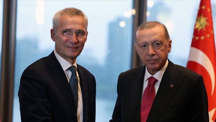 Cumhurbaşkanı Erdoğan, NATO Genel Sekreteri Jens Stoltenberg’i kabul etti