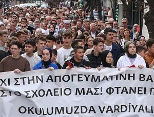 Avrupa Hür İttifakı’ndan İskeçe’de azınlık okulundaki “dönüşümlü eğitim” protestosuna destek