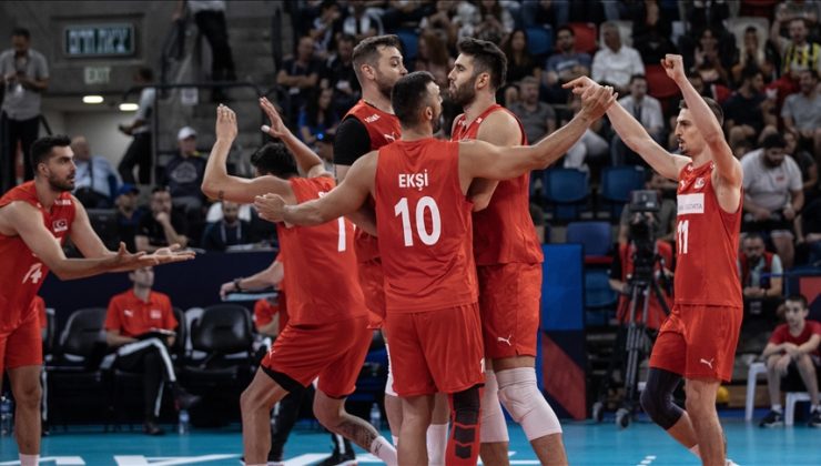 A Milli Erkek Voleybol Takımı son 16 turuna yükseldi