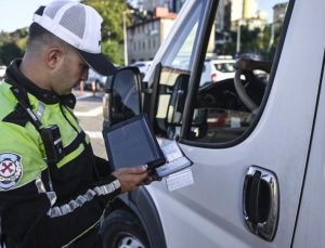 Okul servis araçlarına denetim