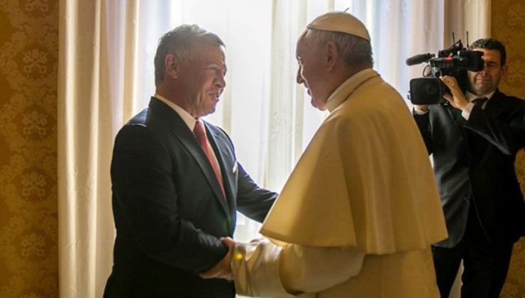 Papa ve Kral Abdullah’tan flaş açıklama