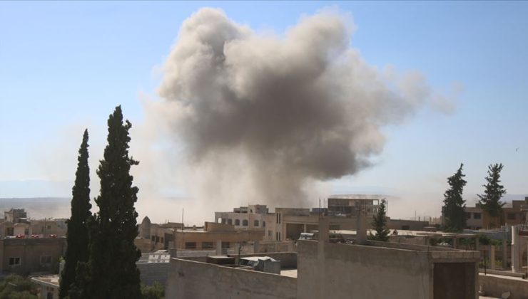 Suriye İdlib’e saldırı! 1 sivil öldü