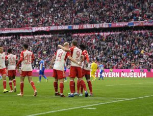 Bayern Münih’in içinden canavar çıktı ! 38dk’da 8  gol
