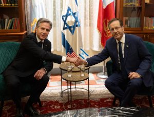 ABD Dışişleri Bakanı, İsrail Cumhurbaşkanı Herzog ile görüştü