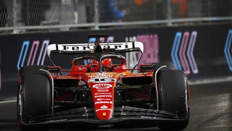 F1 Las Vegas Grand Prix’sinde ilk cep Leclerc’in