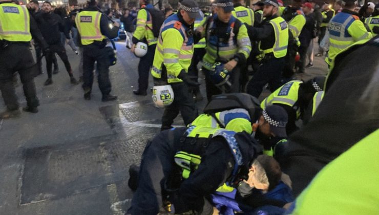 Londra’da 126 kişi gözaltına alındı