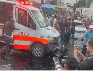 Şifa hastanesinden kaçmaya çalışan Filistinlilere ateş açıldı