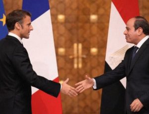 Macron ve Sisi Gazze’yi görüştü