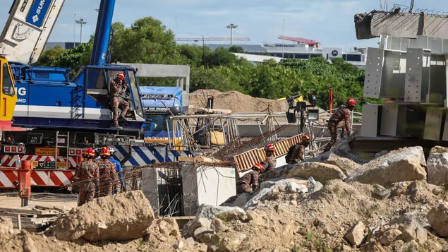 Malezya’da inşaat halindeki binanın çökmesi sonucu 3 kişi öldü, 2 kişi ağır yaralandı