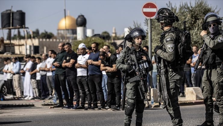 İsrail polisinden Mescid-i Aksa çevresinde Filistinlilere müdahale